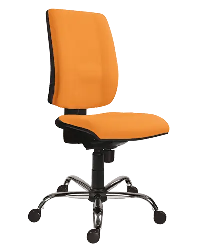 777 ASYN/CR křeslo kancelářské, látka DO DORA D 09 - látka oranžová